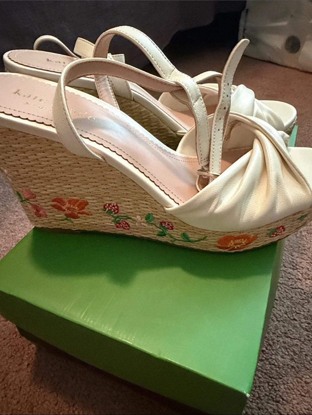Woman’s Meringue Nappa Espadrilles - Size 8 B